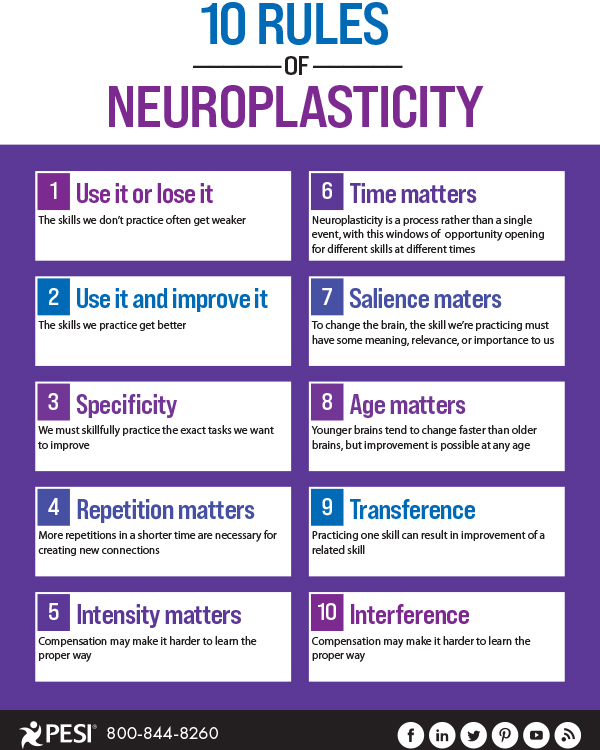 10 principles of Neuroplasticity